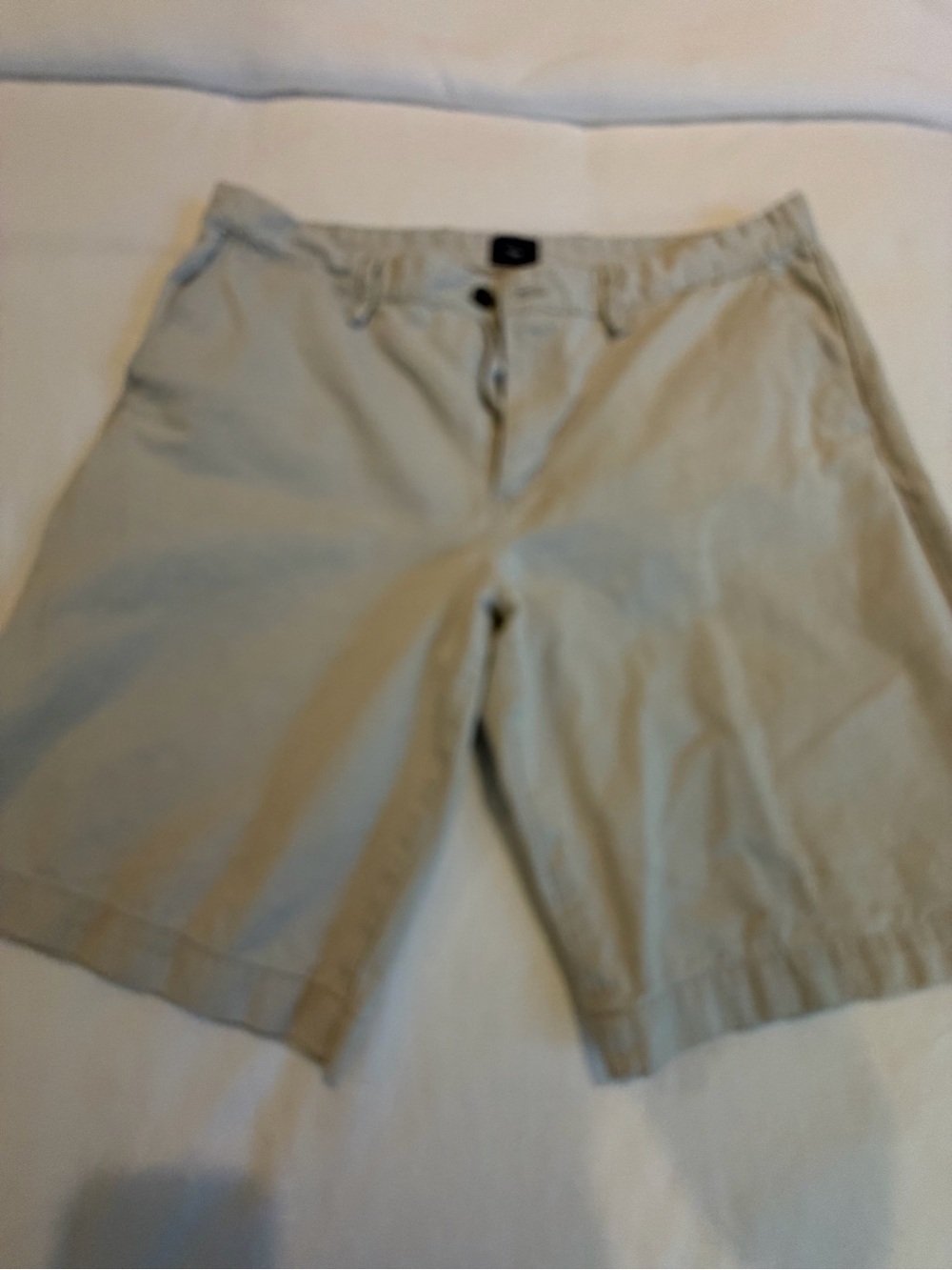 GAP Light Khaki Flat-Front Men's Shorts